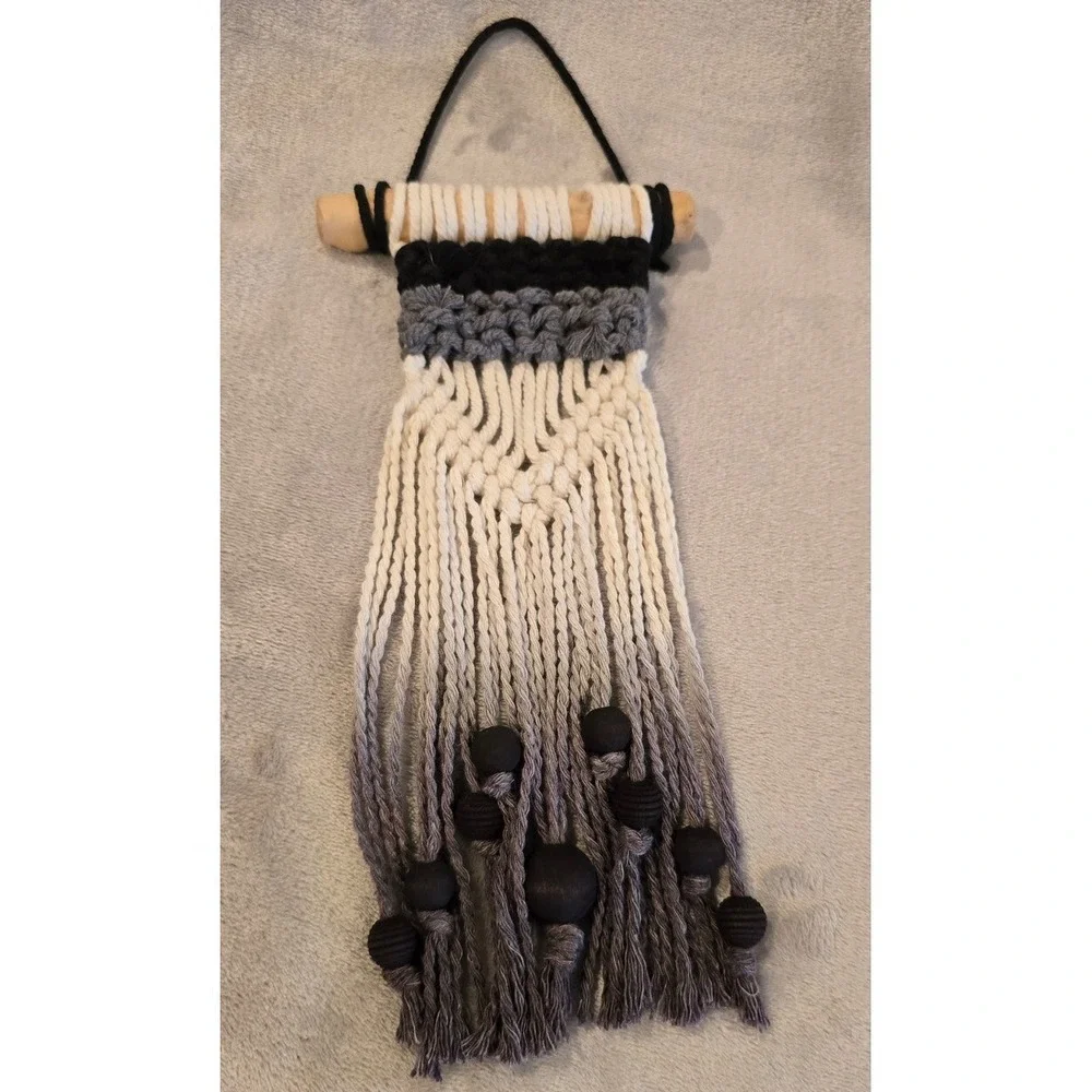 Macrame Wall Hanging Decor Art Handmade Woven Tapestry Small